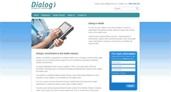 Desktop Screenshot of health.dialog.com.au