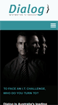Mobile Screenshot of dialog.com.au