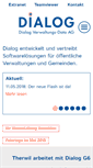Mobile Screenshot of dialog.ch